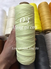 Sợi dệt trơn ( bảng 1)