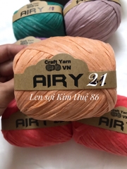 Sợi Airy móc mũ, túi cuộn 45g