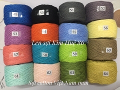 Sợi Cotton Việt Nam 1mm hãng Craft Yarn VN
