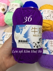 Len milk bò cuộn 50g