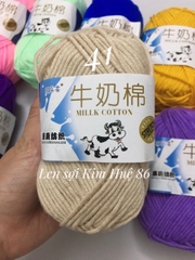 Len milk bò cuộn 50g