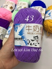 Len milk bò cuộn 50g