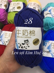 Len milk bò cuộn 50g