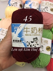Len milk bò cuộn 50g