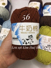 Len milk bò cuộn 50g