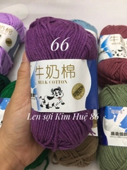 Len milk bò cuộn 50g
