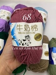 Len milk bò cuộn 50g
