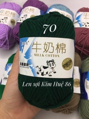 Len milk bò cuộn 50g