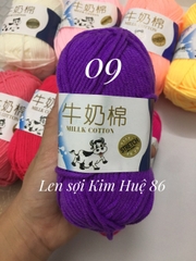 Len milk bò cuộn 50g