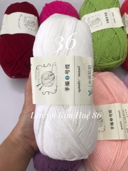 Len Yaoh Wool ( Shuxi Wool) sợi to 3mm cuộn 100g