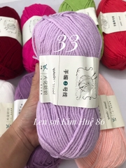 Len Yaoh Wool ( Shuxi Wool) sợi to 3mm cuộn 100g