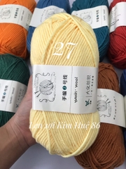 Len Yaoh Wool ( Shuxi Wool) sợi to 3mm cuộn 100g