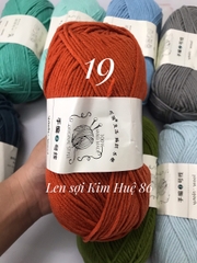 Len Yaoh Wool ( Shuxi Wool) sợi to 3mm cuộn 100g