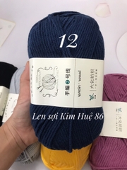 Len Yaoh Wool ( Shuxi Wool) sợi to 3mm cuộn 100g