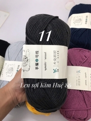 Len Yaoh Wool ( Shuxi Wool) sợi to 3mm cuộn 100g