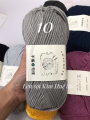 Len Yaoh Wool ( Shuxi Wool) sợi to 3mm cuộn 100g