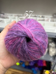 Len Mohair siêu mềm mịn cuộn 25g sợi 1mm