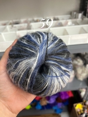 Len Mohair siêu mềm mịn cuộn 25g sợi 1mm