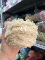 Len lông thỏ siêu mềm mịn cuộn 100g