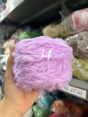 Len lông thỏ siêu mềm mịn cuộn 100g