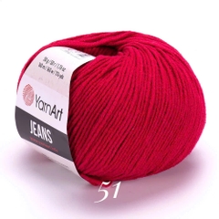 Len Jeans YarnArt cuộn 50g