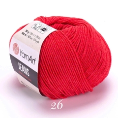 Len Jeans YarnArt cuộn 50g
