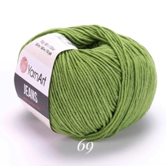 Len Jeans YarnArt cuộn 50g