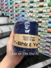 Sợi vải trơn T-shirt Yarn cuộn 250g