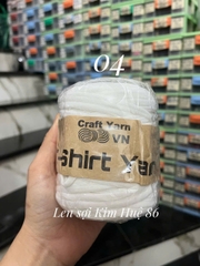 Sợi vải trơn T-shirt Yarn cuộn 250g