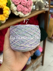 Sợi Cotton Việt Nam 1mm màu loang