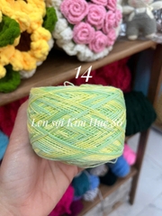 Sợi Cotton Việt Nam 1mm màu loang