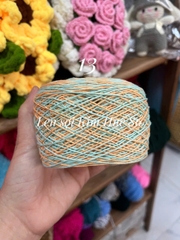Sợi Cotton Việt Nam 1mm màu loang