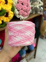 Sợi Cotton Việt Nam 1mm màu loang