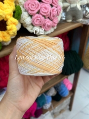 Sợi Cotton Việt Nam 1mm màu loang