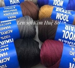 Len làm tóc búp bê- len tóc Wool Hair ( cuộn 70g)