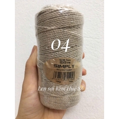 Sợi Simply cotton 150gr