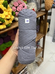 Len Cotton Love đan khăn, áo cỡ sợi 3,5mm cuộn 90g+-5g