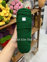 Len Cotton Love đan khăn, áo cỡ sợi 3,5mm cuộn 90g+-5g