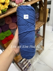 Len Cotton Love đan khăn, áo cỡ sợi 3,5mm cuộn 90g+-5g