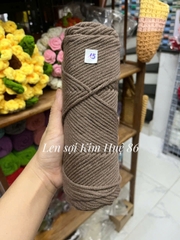 Len Cotton Love đan khăn, áo cỡ sợi 3,5mm cuộn 90g+-5g