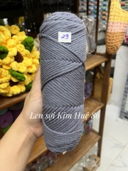 Len Cotton Love đan khăn, áo cỡ sợi 3,5mm cuộn 90g+-5g
