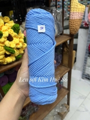 Len Cotton Love đan khăn, áo cỡ sợi 3,5mm cuộn 90g+-5g