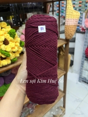 Len Cotton Love đan khăn, áo cỡ sợi 3,5mm cuộn 90g+-5g