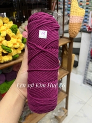 Len Cotton Love đan khăn, áo cỡ sợi 3,5mm cuộn 90g+-5g