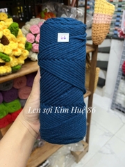 Len Cotton Love đan khăn, áo cỡ sợi 3,5mm cuộn 90g+-5g