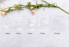 TÚI ZIP NHỰA TRONG SUỐT