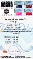 HỘP MẮT, MŨI KÈM HỘP ĐỰNG