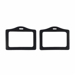 Bao đựng thẻ da 8.5x5.5cm 2 mặt kiếng ngang (50)