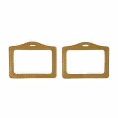 Bao đựng thẻ da 8.5x5.5cm 2 mặt kiếng ngang (50)
