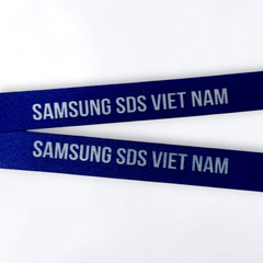 Dây đeo thẻ Satin 1cm/1.5cm/2cm gắn yoyo co rút